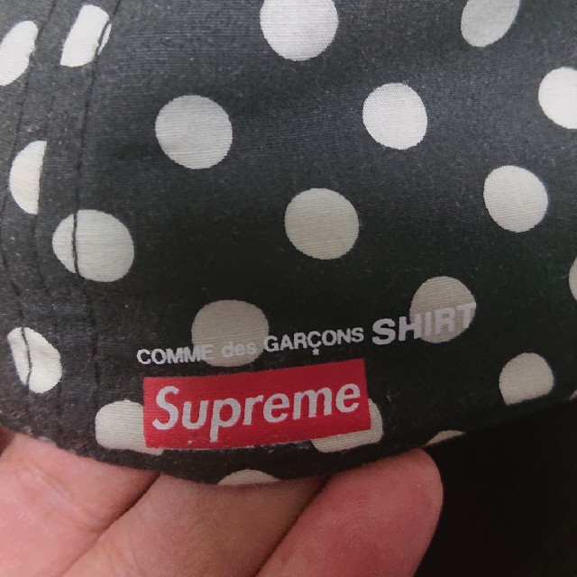 supreme×comme des garcons キャップ