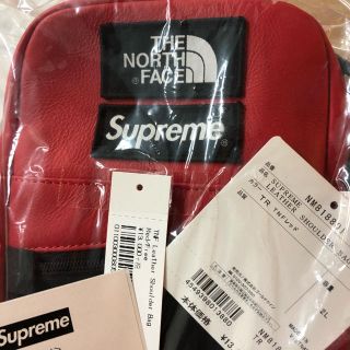 シュプリーム(Supreme)のSupreme/The North Face  ショルダーバック赤(ショルダーバッグ)