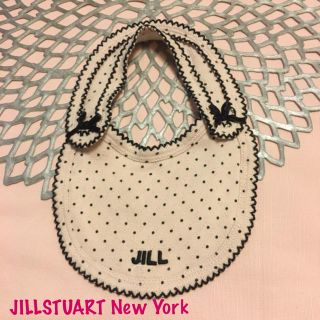 ジルスチュアートニューヨーク(JILLSTUART NEWYORK)のジルスチュアートニューヨーク♡ピンクドットスタイ(ベビースタイ/よだれかけ)