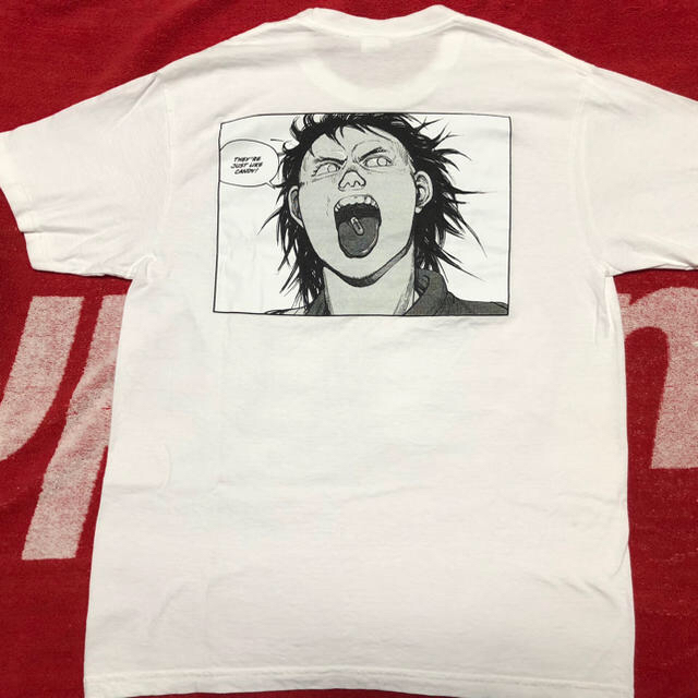 SUPREME AKIRA Tシャツ 新品試着のみ M 白