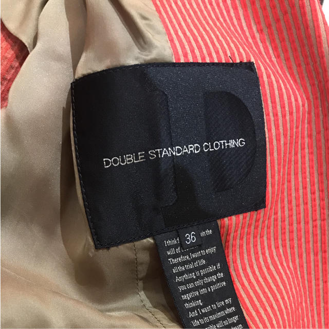 DOUBLE STANDARD CLOTHING(ダブルスタンダードクロージング)のダブスタジャケット七分袖新品 レディースのジャケット/アウター(テーラードジャケット)の商品写真