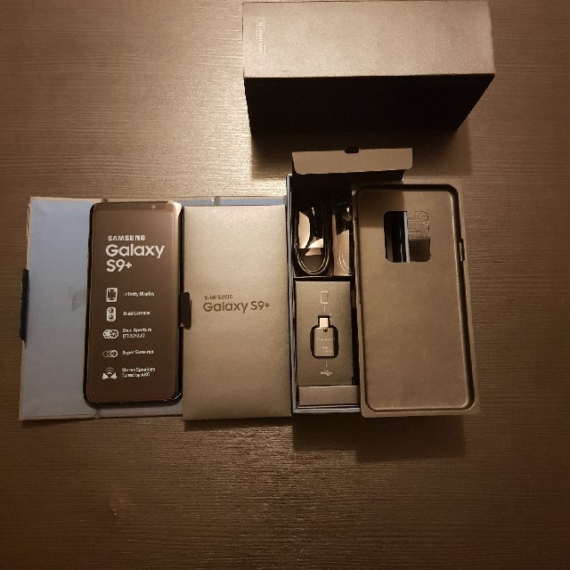 新品未使用 s9+ galaxy 256gb simフリー