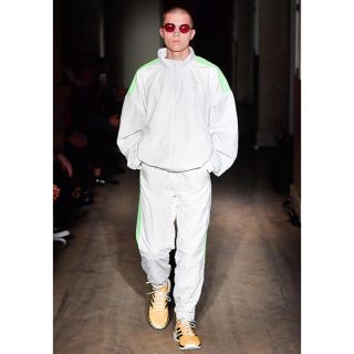 gosha rubchinskiy adidas セットアップ 白 上L 下Sジャージ - ジャージ