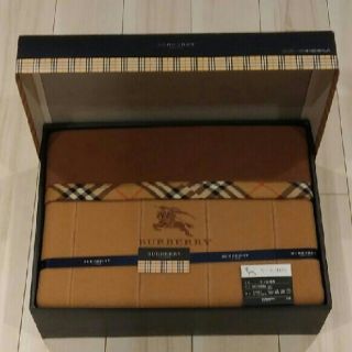 バーバリー(BURBERRY)の【特価！】BURBERRY　ウール毛布(毛布)