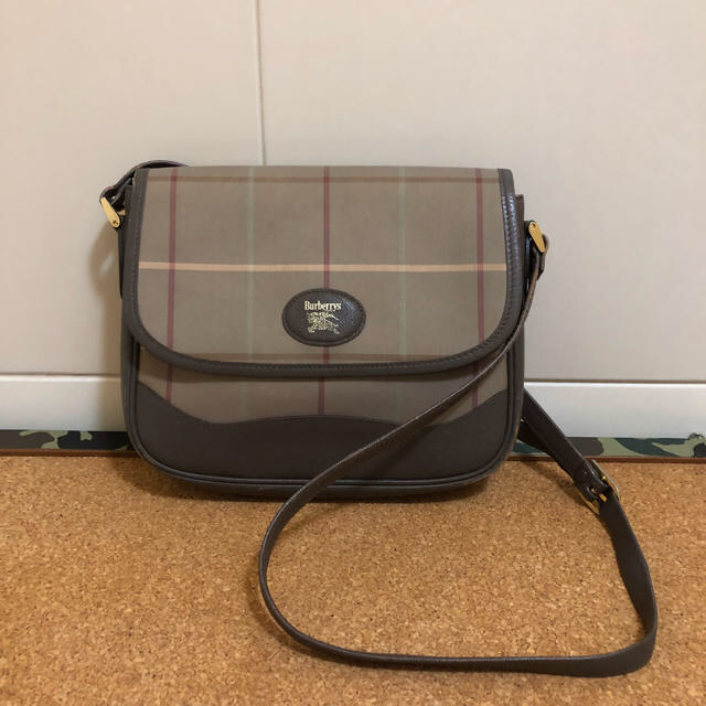 90s old Burberrys バーバリー チェック ショルダーバッグ - www