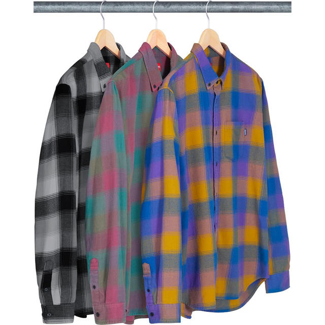 Supreme - 18aw Supreme Shadow Plaid Flannel Shirtの通販 by Noisy ...