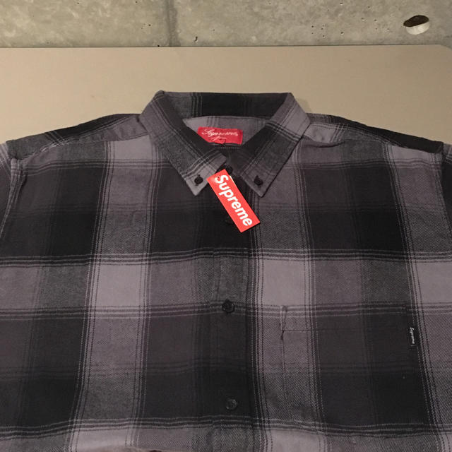 Supreme Shadow Plaid Flannel Shirt