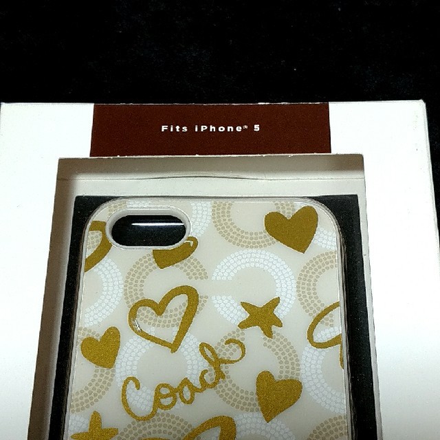 COACH(コーチ)のCHACH(コーチ) 携帯カバー(iphone5用) スマホ/家電/カメラのスマホアクセサリー(iPhoneケース)の商品写真