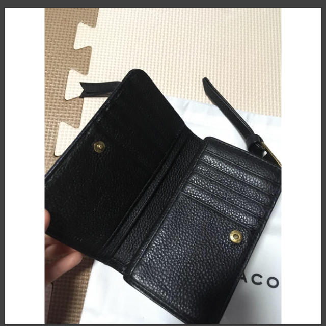 MARC JACOBS   MARC JACOBS 2つ折り財布 黒 最終値下げの通販 by