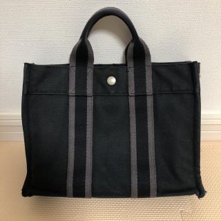 エルメス(Hermes)のエルメス フールトゥ ブラック PMサイズ  HERMES(トートバッグ)