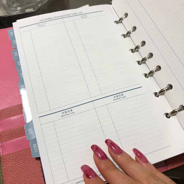 Franklin Planner(フランクリンプランナー)のフランクリン手帳 クラシックサイズ メンズのファッション小物(手帳)の商品写真