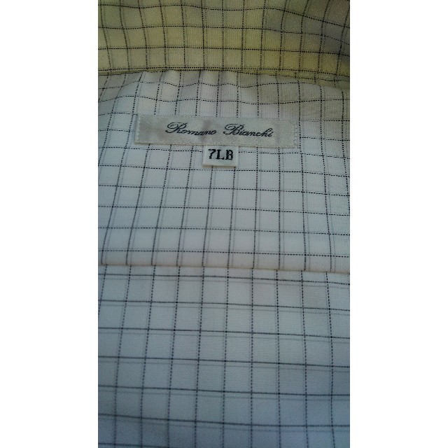 7LB黒灰色チェックワイシャツ メンズのトップス(シャツ)の商品写真