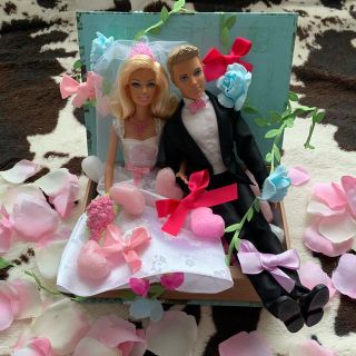 バービー(Barbie)のBarbie ウエディングバービー&ケン 結婚式 ウェルカムドール(キャラクターグッズ)