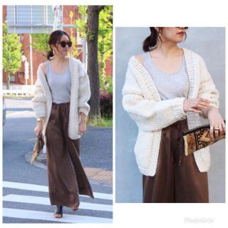 トゥデイフル(TODAYFUL)のtodayful handknitcardigan(カーディガン)