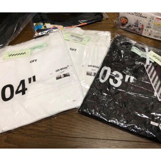 オフホワイト(OFF-WHITE)の今日だけ‼️ Off white one for all 04 tee白(Tシャツ/カットソー(半袖/袖なし))