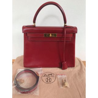 エルメス(Hermes)のエルメスHERMES  ケリー28  ヴィンテージ(ハンドバッグ)