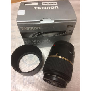 タムロン(TAMRON)の TAMRON SP AF 60mm F2 DiⅡ マクロ 1:1 Canon用(レンズ(単焦点))