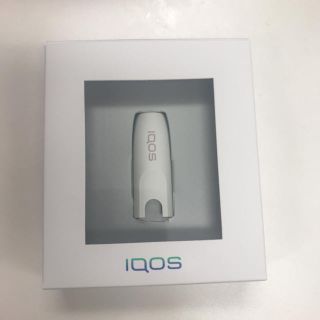 アイコス(IQOS)のiQOSアイコスキャップ白(タバコグッズ)