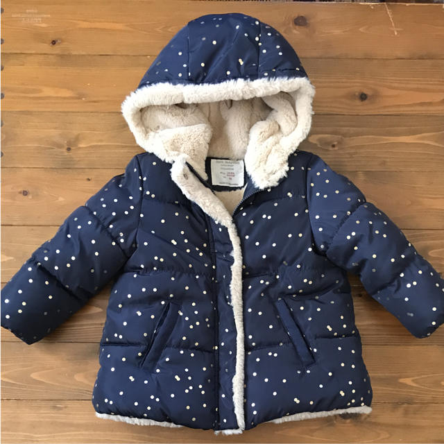 ZARA KIDS(ザラキッズ)のzara baby ダウンジャケット キッズ/ベビー/マタニティのキッズ服女の子用(90cm~)(ジャケット/上着)の商品写真