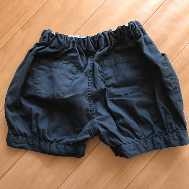 MUJI (無印良品)(ムジルシリョウヒン)の無印良品 ショートパンツ 80 ブラック キッズ/ベビー/マタニティのベビー服(~85cm)(パンツ)の商品写真