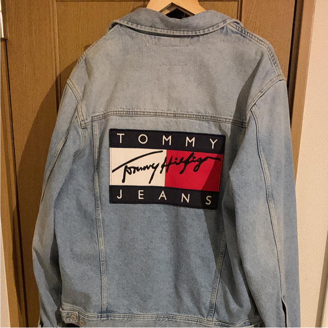 TOMMY HILFIGER(トミーヒルフィガー)のtommy jeans デニムジャケット L 期間限定値下げ中 メンズのジャケット/アウター(Gジャン/デニムジャケット)の商品写真