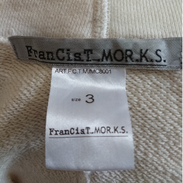 FranCisT_MOR.K.S.(フランシストモークス)のファド様専用  フランシストモークス パーカー メンズのトップス(パーカー)の商品写真