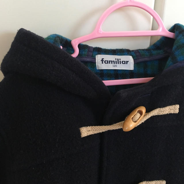 familiar(ファミリア)のファミリア 上品 ダッフルコート キッズ/ベビー/マタニティのキッズ服男の子用(90cm~)(コート)の商品写真