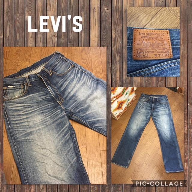 Levi's 703 リラックスフィットストレート 2009年製 股下82cm