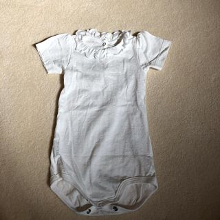 プチバトー(PETIT BATEAU)のPETIT BATEAU 襟付き半袖肌着☆(肌着/下着)