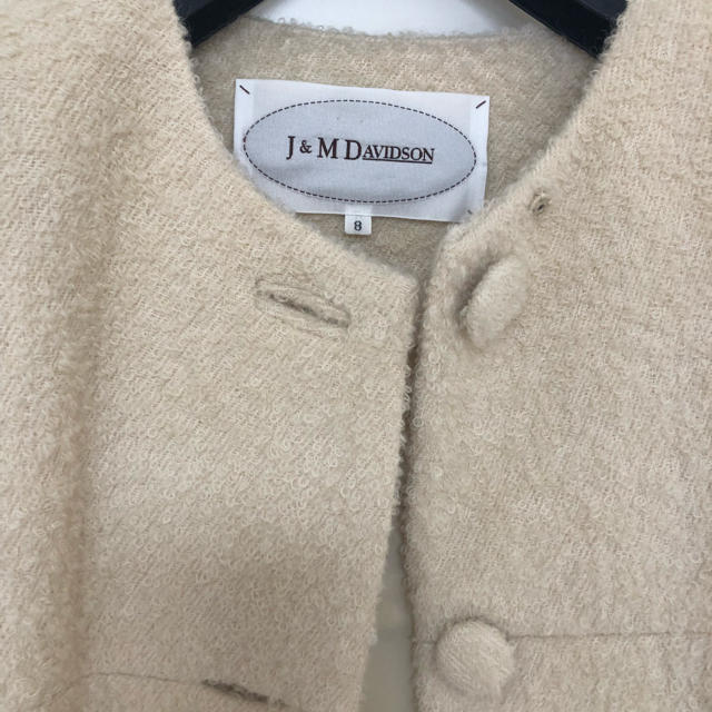 J&M DAVIDSON(ジェイアンドエムデヴィッドソン)のj&m davidson  ノーカラーコート 値下げ¥25000→¥15000 レディースのジャケット/アウター(ピーコート)の商品写真