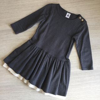 プチバトー(PETIT BATEAU)のプチバトー ☆ノエルワンピース24M(ワンピース)