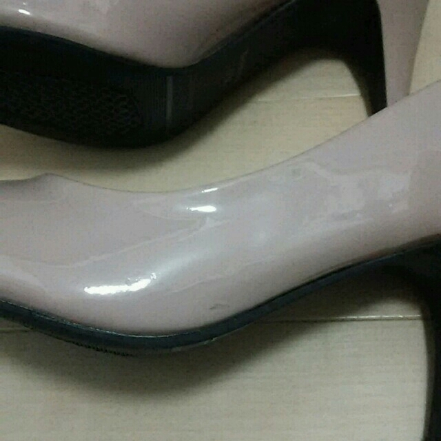 薄ピンク パンプス レディースの靴/シューズ(ハイヒール/パンプス)の商品写真