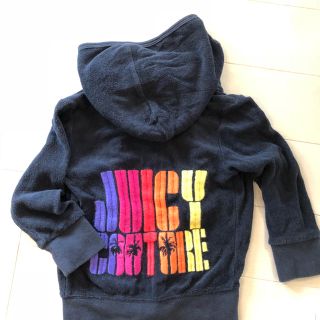 ジューシークチュール(Juicy Couture)のジューシークチュール パーカー  サイズ2 ネイビー(カーディガン)