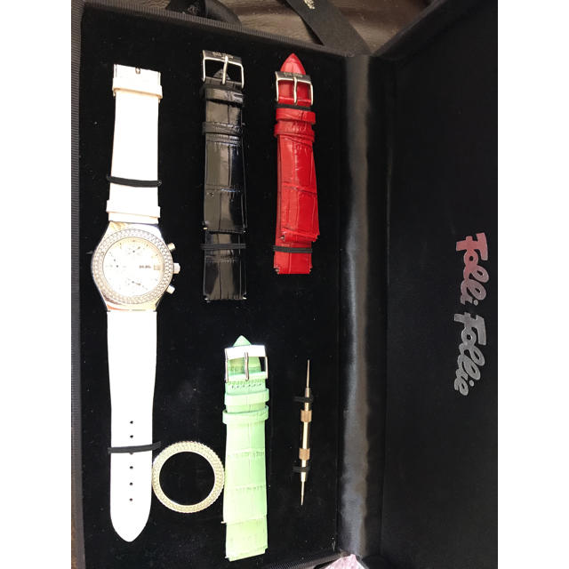 Folli Follie(フォリフォリ)のフォリフォリ 腕時計 着せ替え レディースのファッション小物(腕時計)の商品写真