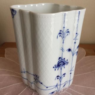 ロイヤルコペンハーゲン(ROYAL COPENHAGEN)のロイヤルコペンハーゲン ブルーパルメッテベース(花瓶)