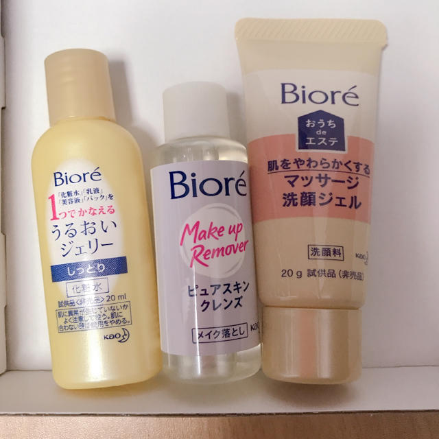 Biore(ビオレ)のビオレ 洗顔ジェル メイク落とし 化粧水セット コスメ/美容のキット/セット(サンプル/トライアルキット)の商品写真