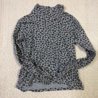 ユニクロ(UNIQLO)のユニクロ ヒョウ柄タートル 120(Tシャツ/カットソー)