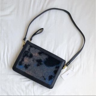 ケービーエフ(KBF)の新品▷KBF＊スクエアーMIXクラッチBAG  ショルダーバッグ 2way(クラッチバッグ)