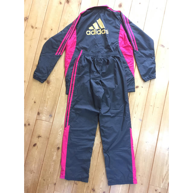 adidas(アディダス)のアディダス ジャケット上下 160 キッズ/ベビー/マタニティのキッズ服女の子用(90cm~)(ジャケット/上着)の商品写真