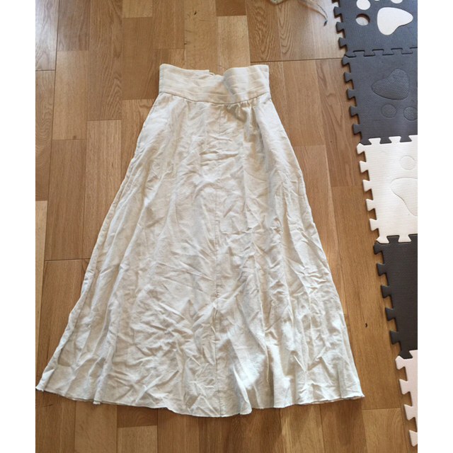 archi(アーキ)のアーキ    archi 2017ssロングスカート  ホワイト レディースのスカート(ロングスカート)の商品写真