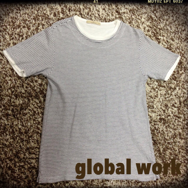 GLOBAL WORK(グローバルワーク)のGLOBAL WORK/メンズTシャツ レディースのトップス(Tシャツ(半袖/袖なし))の商品写真