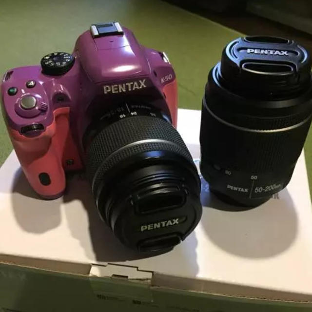 PENTAX - ☆PENTAX k-50 ダブルズームキット☆の通販 by もまみ's shop ...