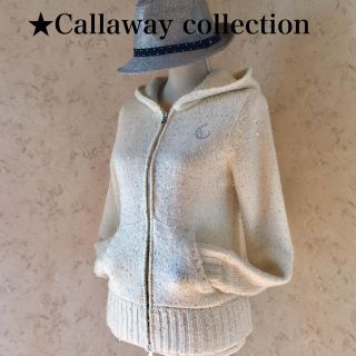 キャロウェイ(Callaway)のCallaway collection スパンコールパーカー(ウエア)