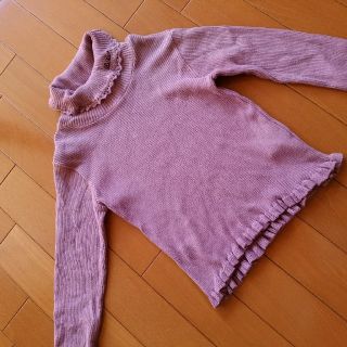 ベベ(BeBe)の【BEBE】女の子用　タートルネックニット110cm(ニット)