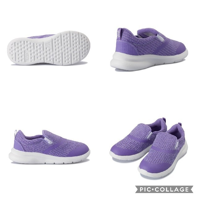 VANS(ヴァンズ)の新品 VANS スリッポン19㎝ キッズ/ベビー/マタニティのキッズ靴/シューズ(15cm~)(スリッポン)の商品写真