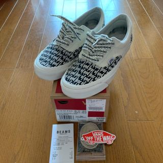 フィアオブゴッド(FEAR OF GOD)のfear of god×vans  ビームス購入正規品  26.5cm(スニーカー)