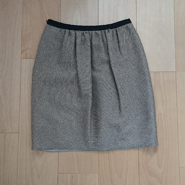 heliopole(エリオポール)のエリオポール ツイードスカート ベージュ レディースのスカート(ひざ丈スカート)の商品写真