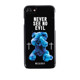 ミルクボーイ(MILKBOY)のMILKBOY×Gizmobies/SEE NO EVILBEARS BK(iPhoneケース)