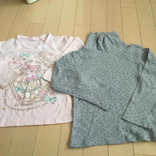 RIO(リオ)のＴシャツ&キュロットなど５点セット キッズ/ベビー/マタニティのキッズ服女の子用(90cm~)(Tシャツ/カットソー)の商品写真