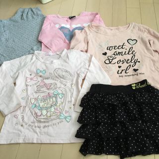 リオ(RIO)のＴシャツ&キュロットなど５点セット(Tシャツ/カットソー)